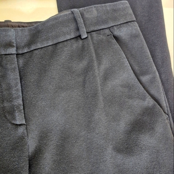 Theory Black Cotton Stretch Slim Trousers - Size 10 - Picture 4 of 16